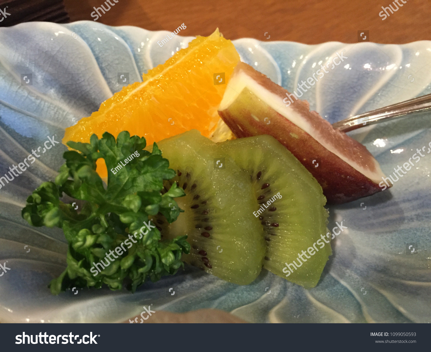 kiwi fruit platter