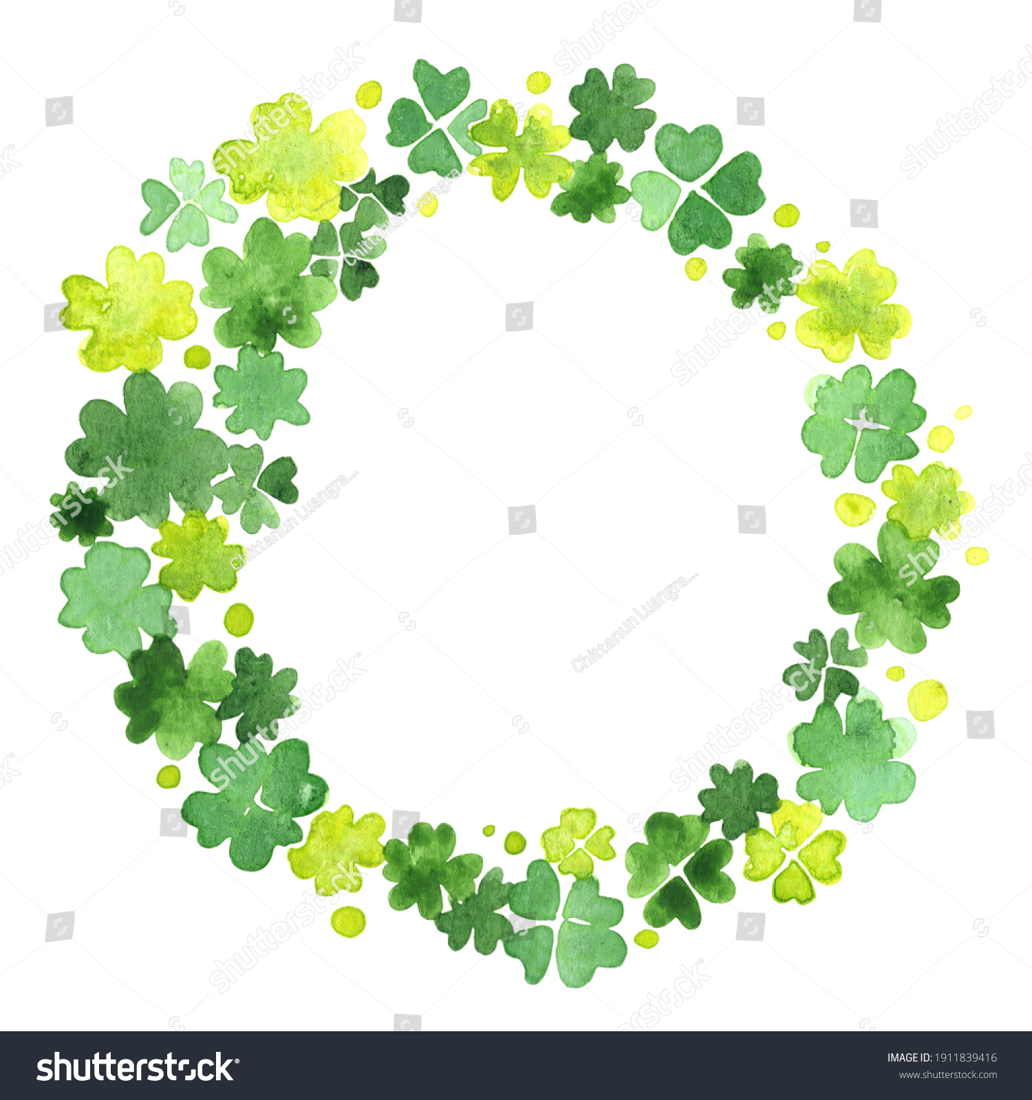 4,066 Clover wreath Images, Stock Photos & Vectors | Shutterstock