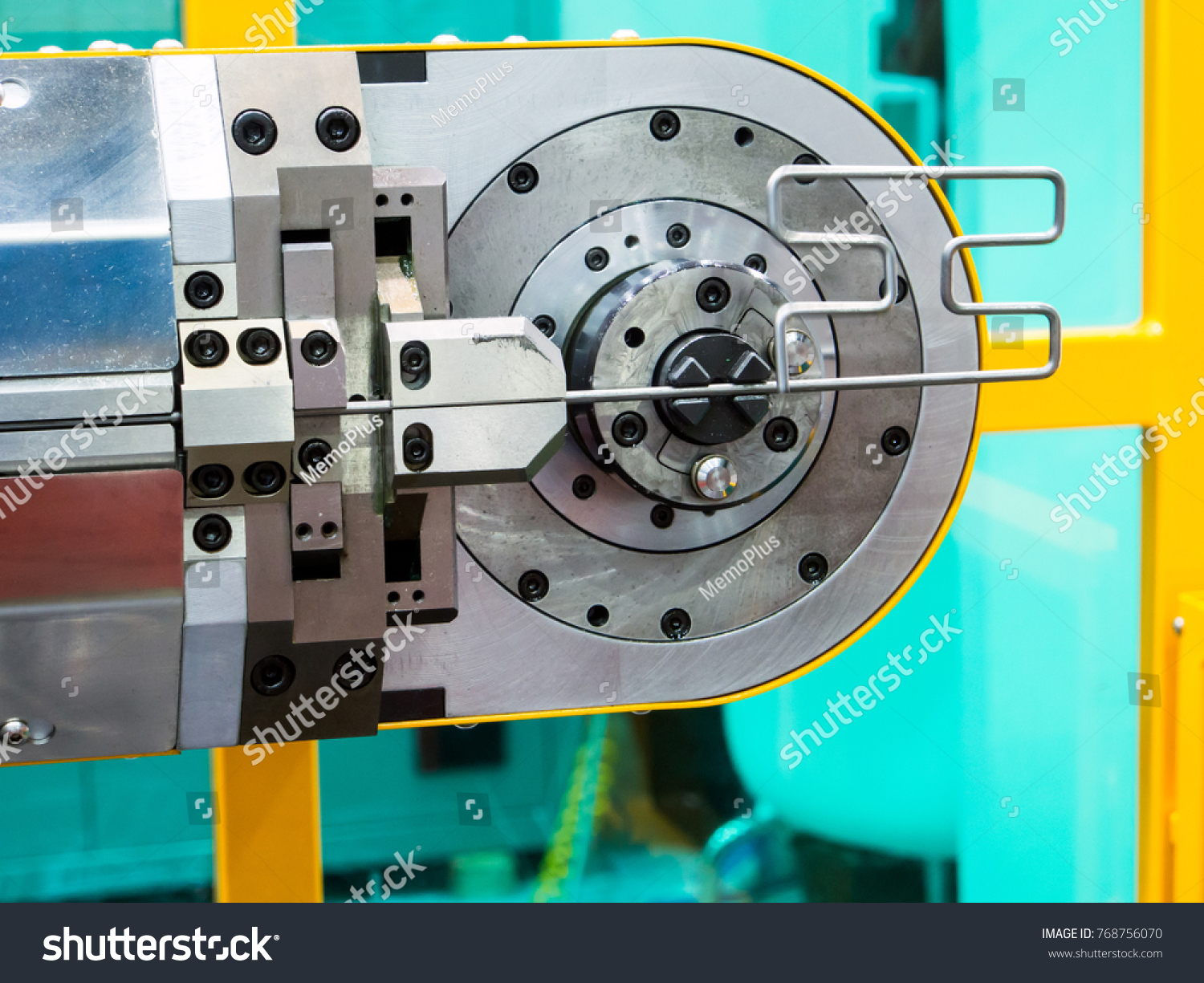 Cnc Wire Bending Machine Stock Photo Edit Now 768756070