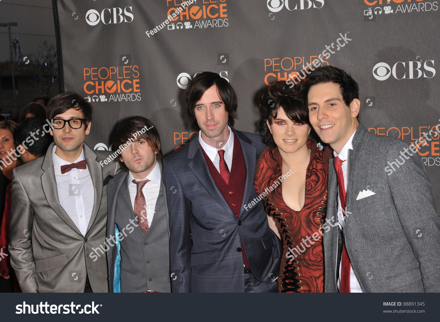 Cobra Starship 10 Peoples Choice Awards Stock Photo Edit Now 1345