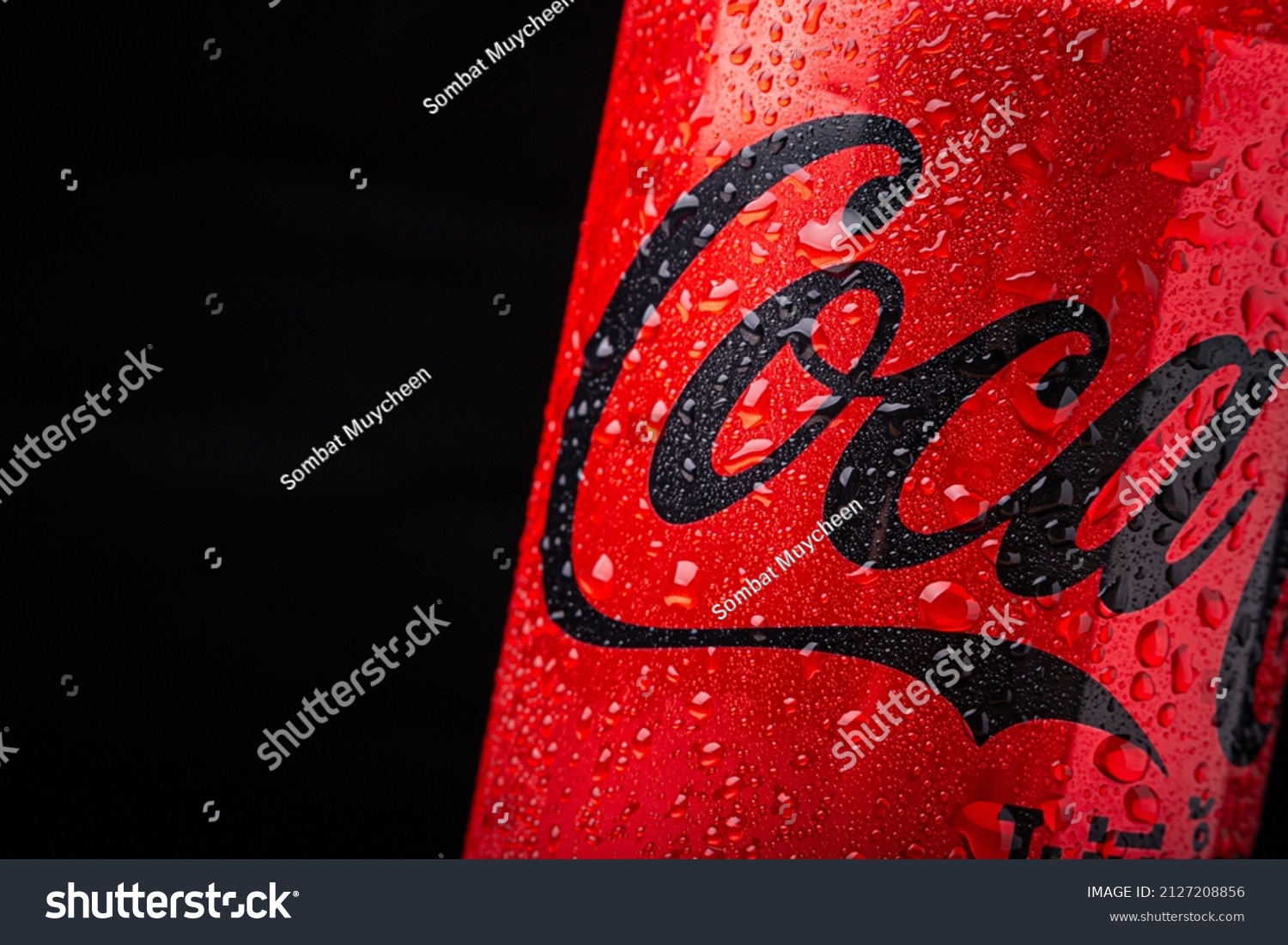 Cocacola Logo Black Letters New Formula Stock Photo 2127208856 ...