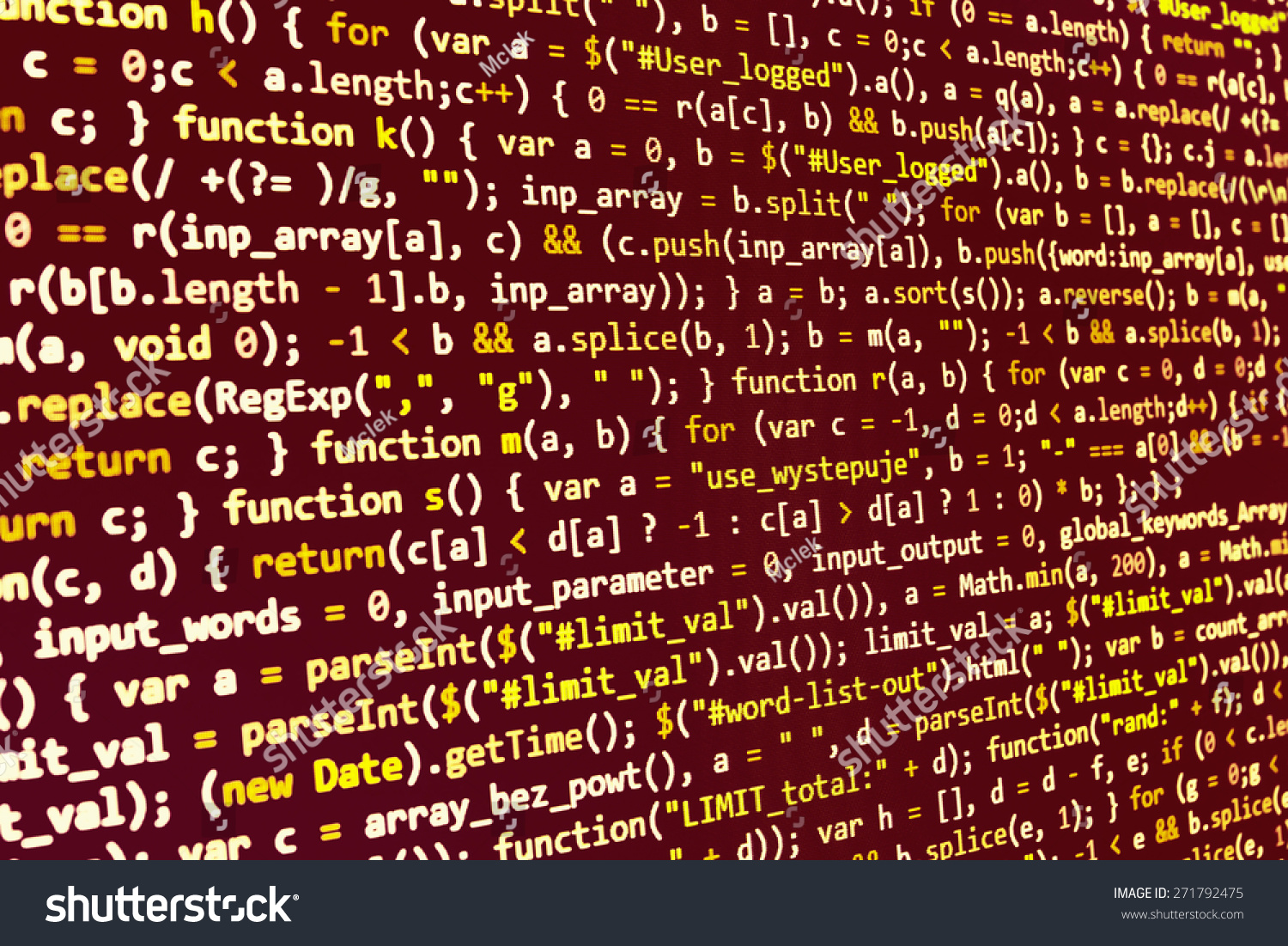 Code Programming Abstract Screen Software Developer Stock Photo Edit Now