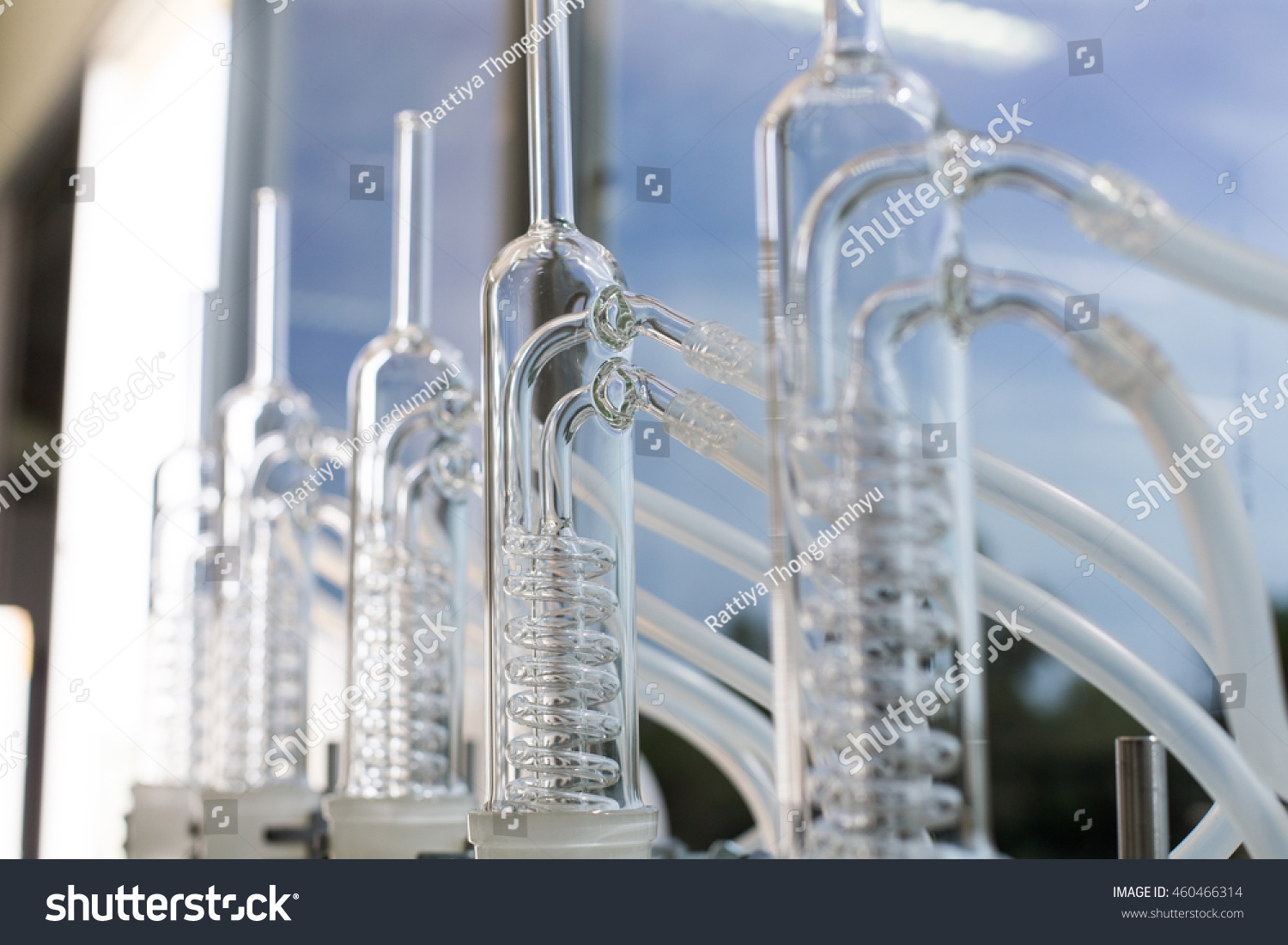 Coil Condenser Soxhlet Extraction Stock Photo (Edit Now) 460466314