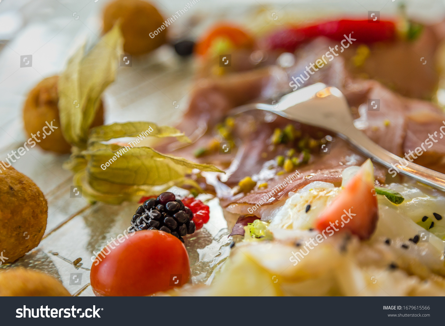 Cold Mixed Fish Appetizers According Italian Stock Photo Edit Now 1679615566