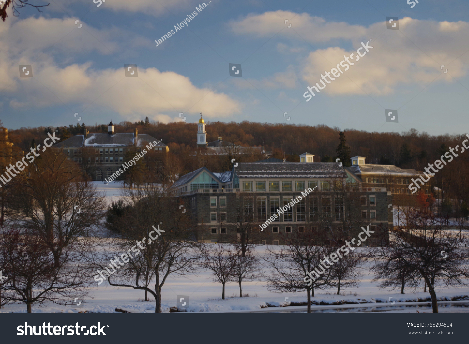 Colgate University Campus Winter Stock Photo 785294524 | Shutterstock