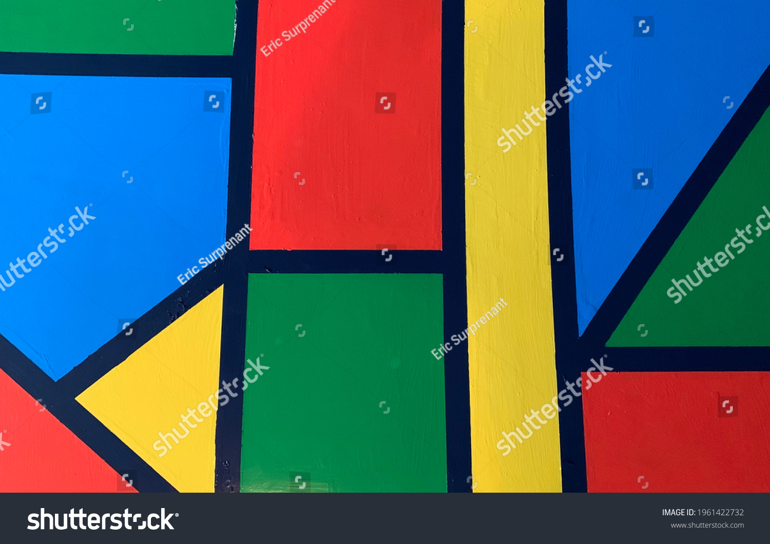 Collage Colors Symmetrical Asymmetrical Lines On Stock Photo 1961422732 ...