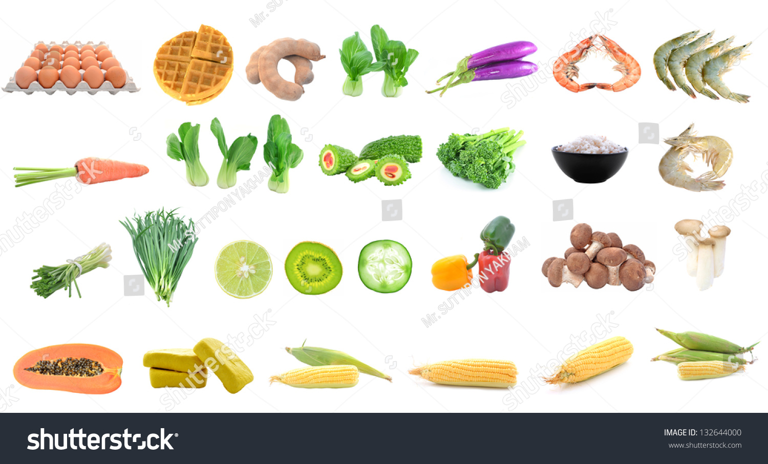 Collection Of Food Stock Photo 132644000 : Shutterstock