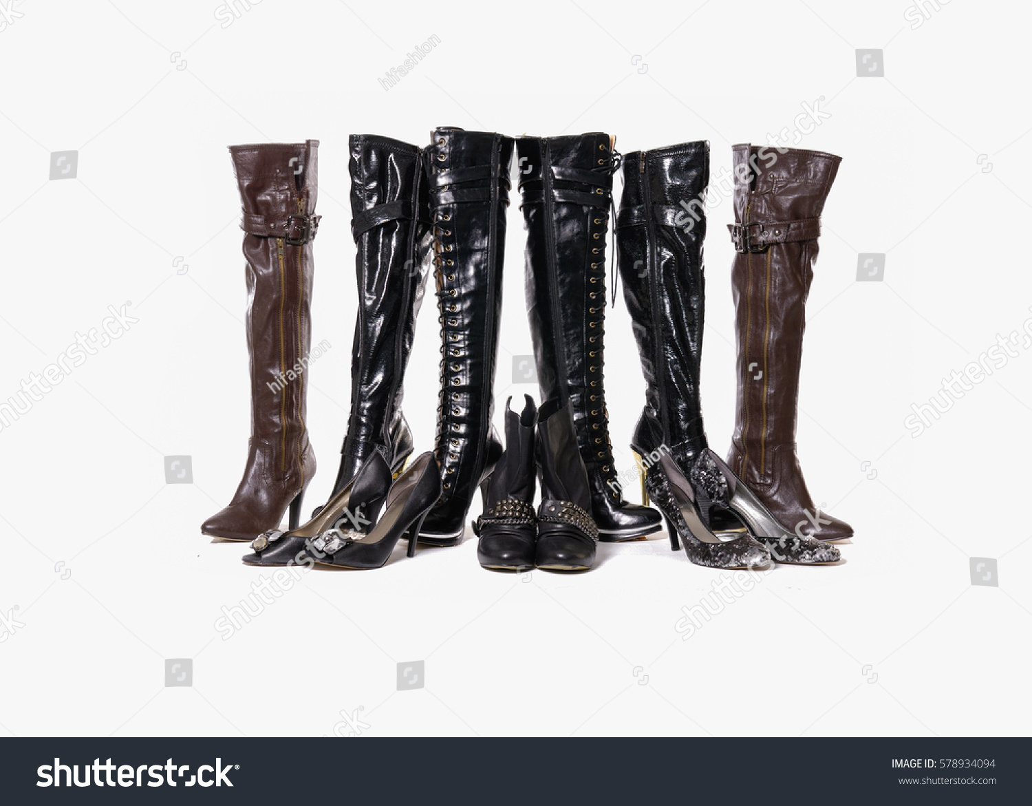 types of female boots
