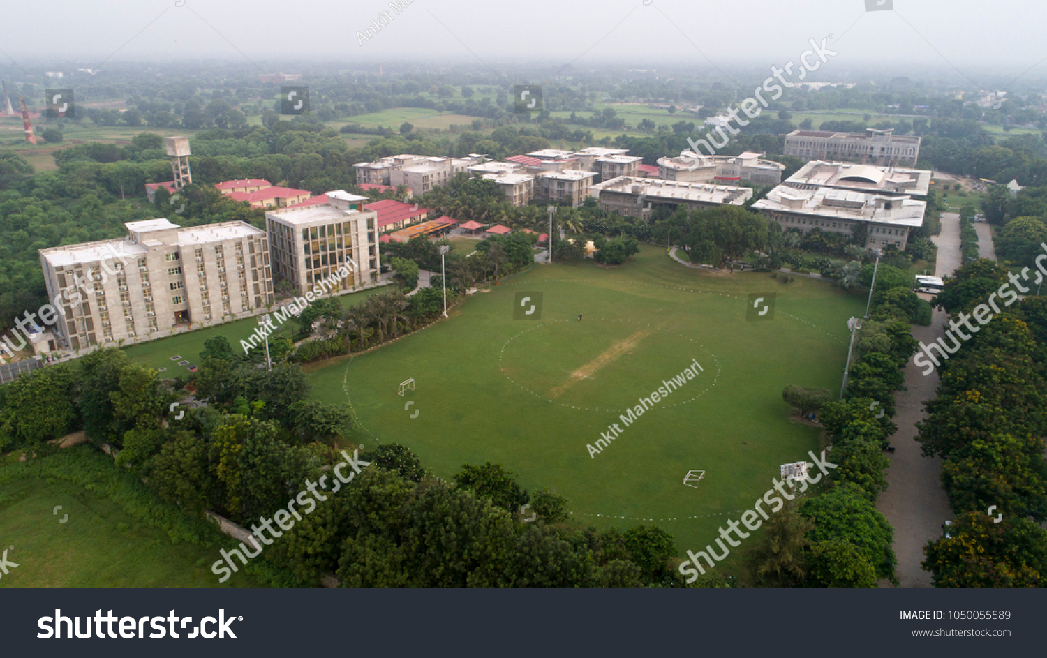 College Campus Infrastructure Stock Photo 1050055589 | Shutterstock