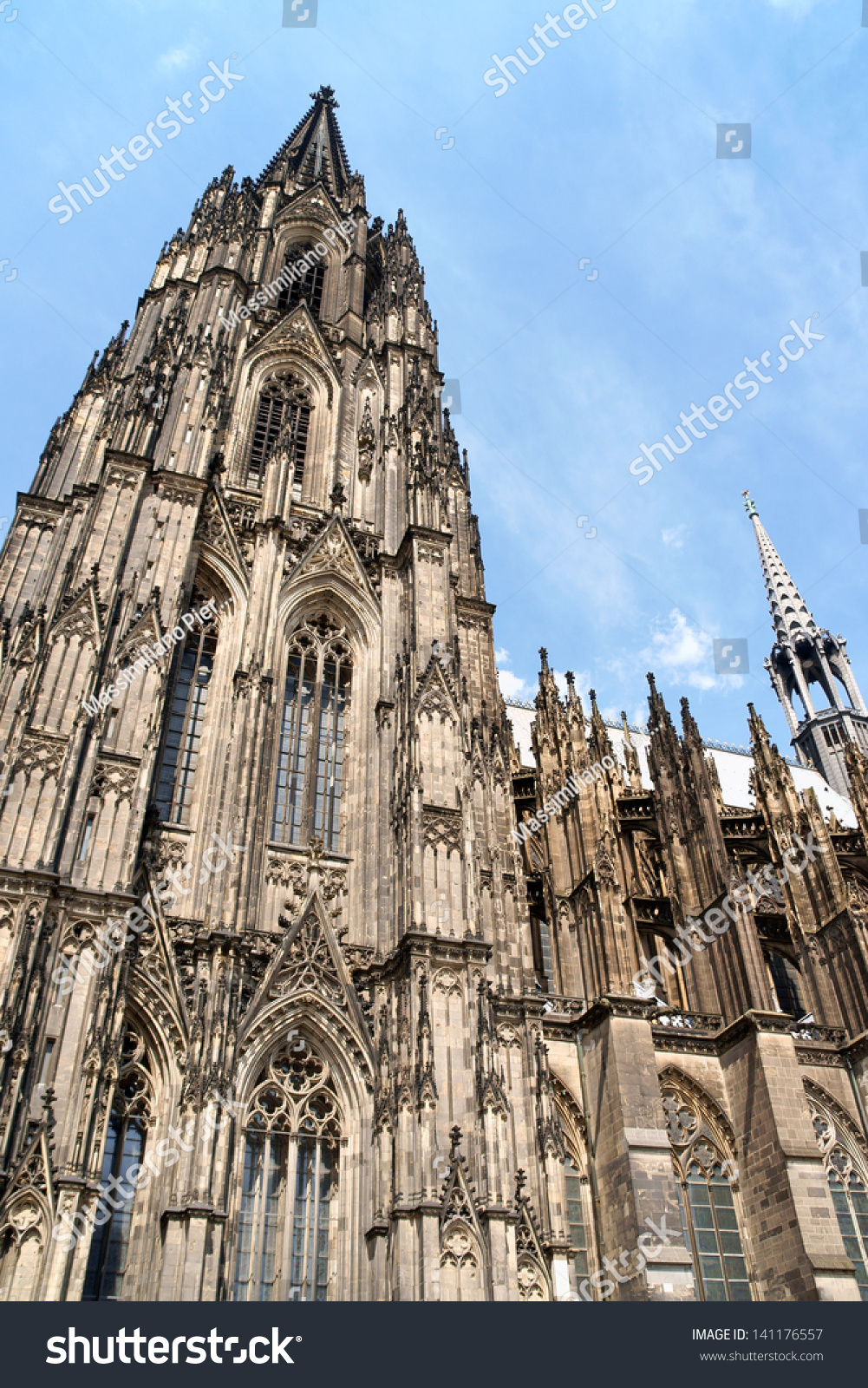 Cologne Cathedral (Koelner Dom), Dedicated To The Saints Peter And Mary ...