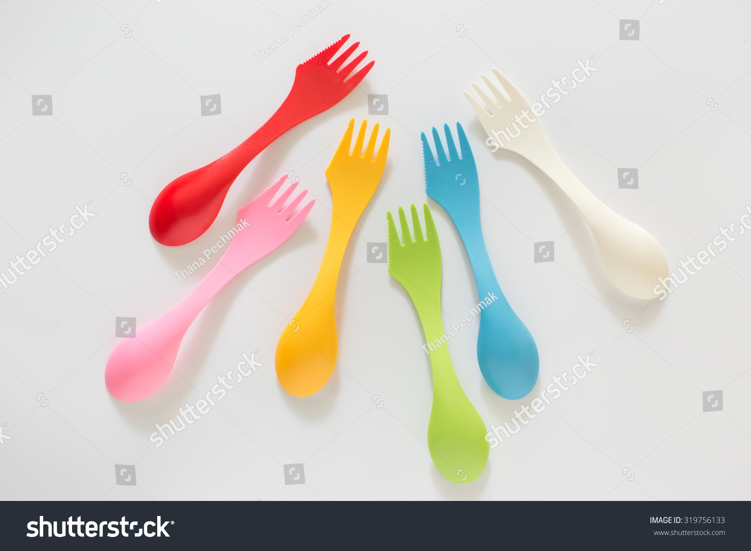 plastic baby forks