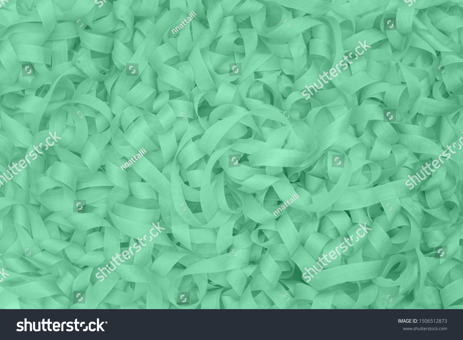 seafoam green satin ribbon