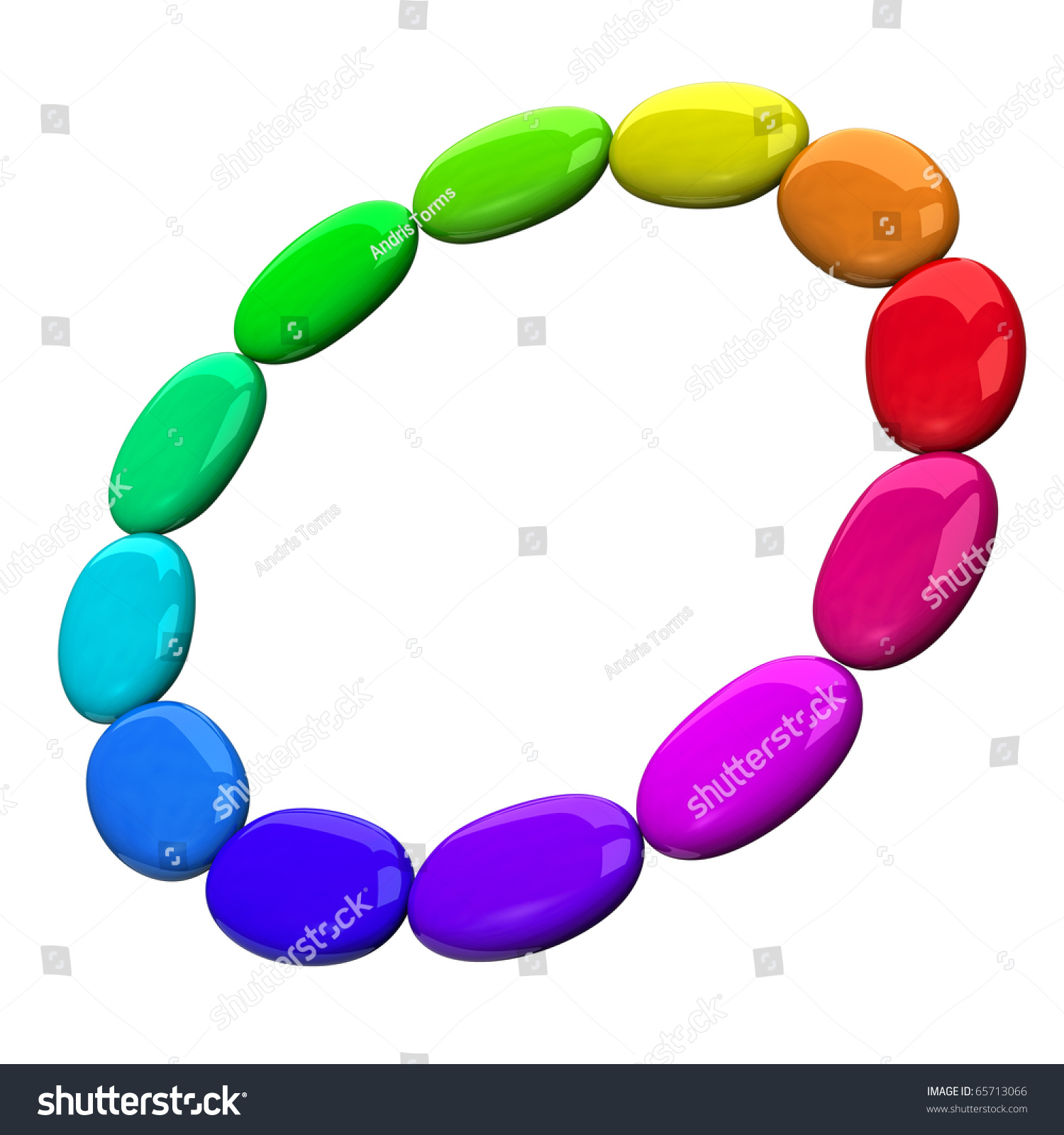 Color Wheel Stock Illustration 65713066 | Shutterstock