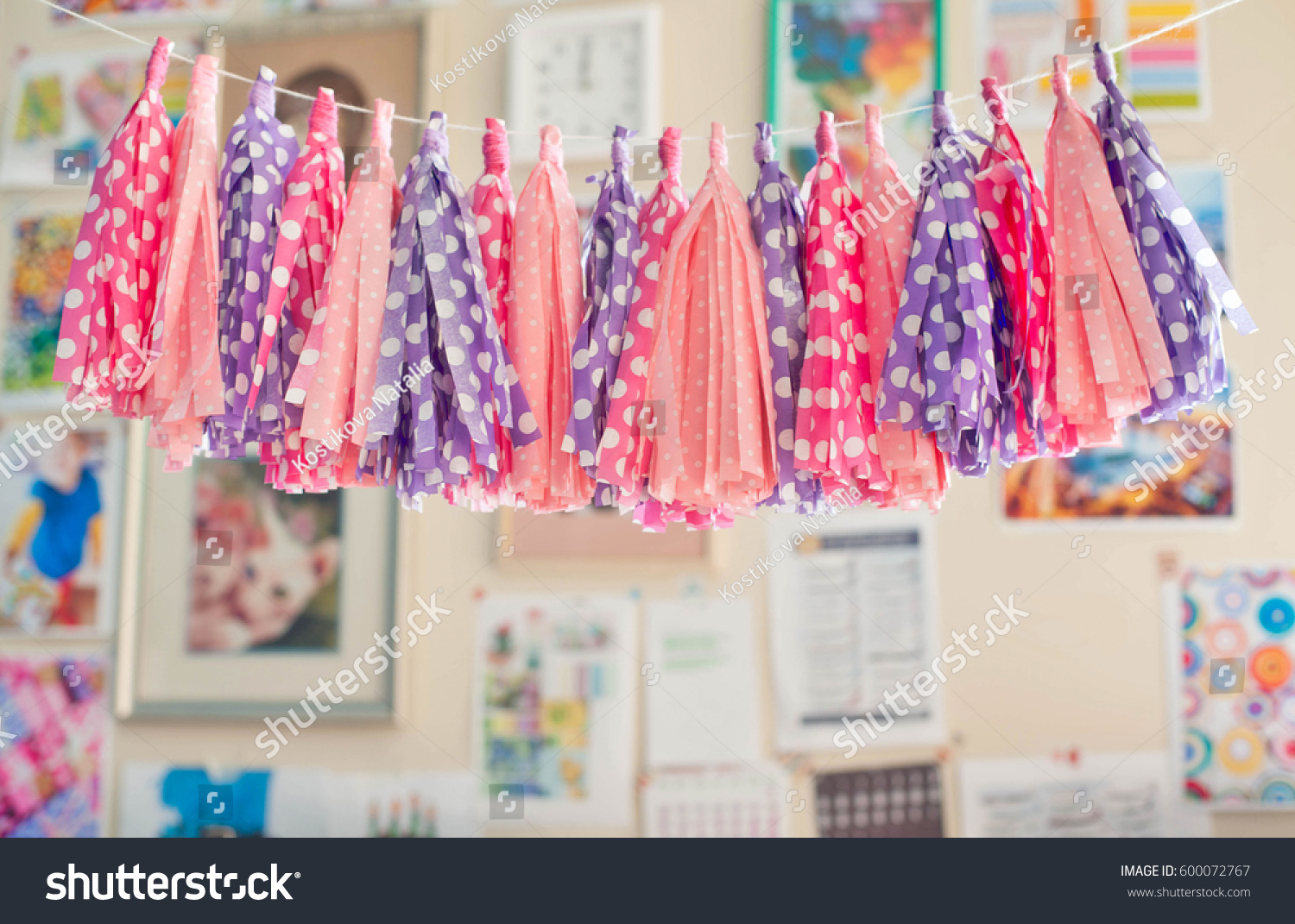 birthday tassel garland