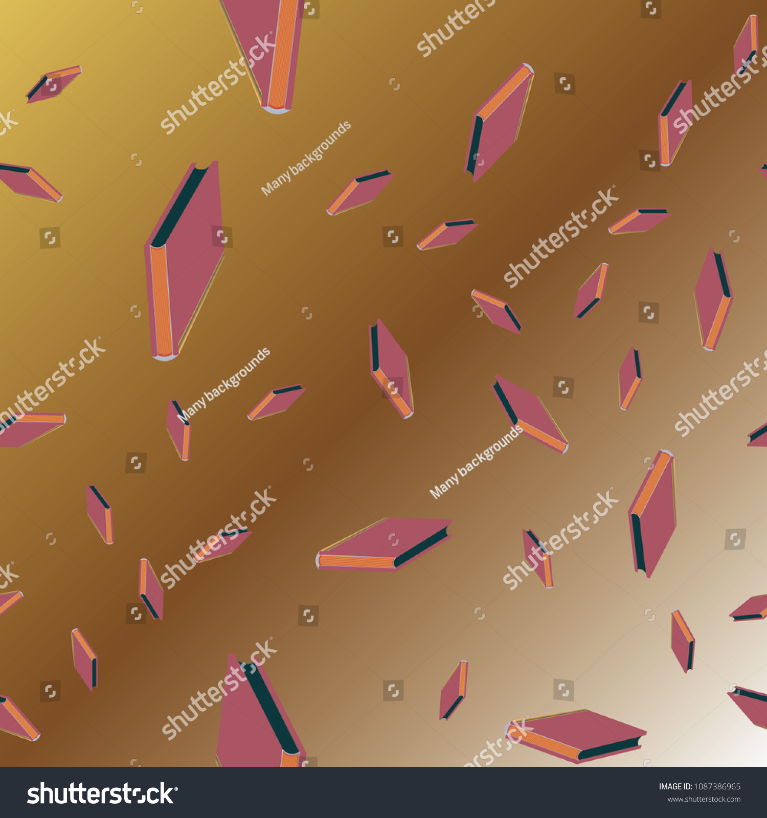 colorful background book pattern background wallpaper stock illustration 1087386965 shutterstock