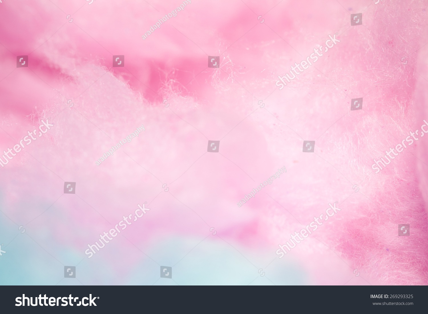 Colorful Cotton Candy Soft Color Background Stock Photo 269293325