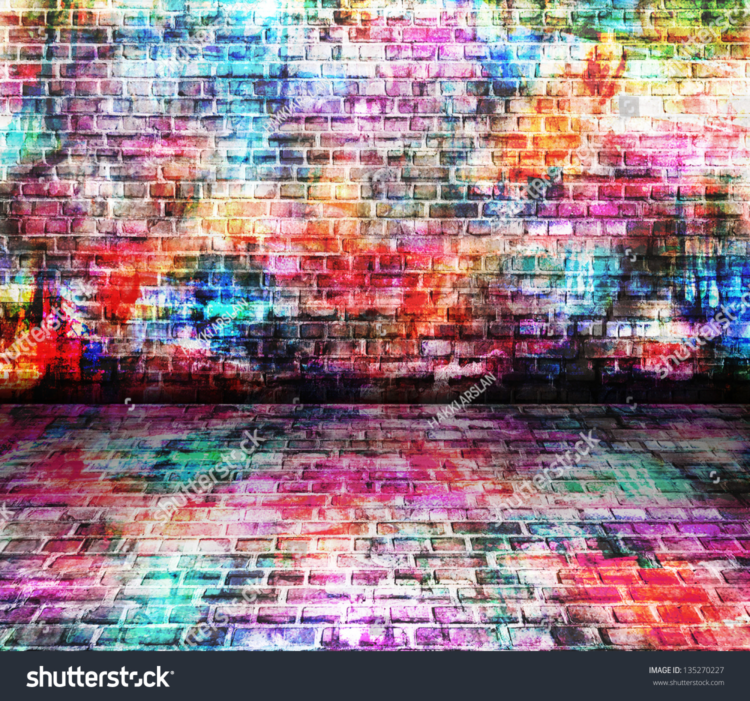 Colorful Urban Wallpaper | colorful grunge art wall illustration urban stock Colorful Urban Wallpaper | colorful grunge art wall illustration urban stock