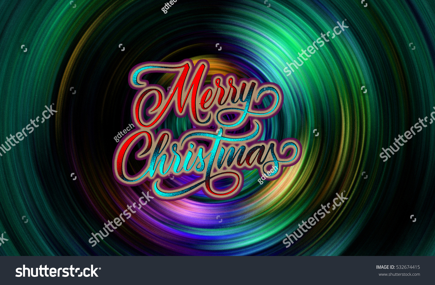 Colorful Image Background Merry Christmas Day Stock Illustration 532674415 - Shutterstock