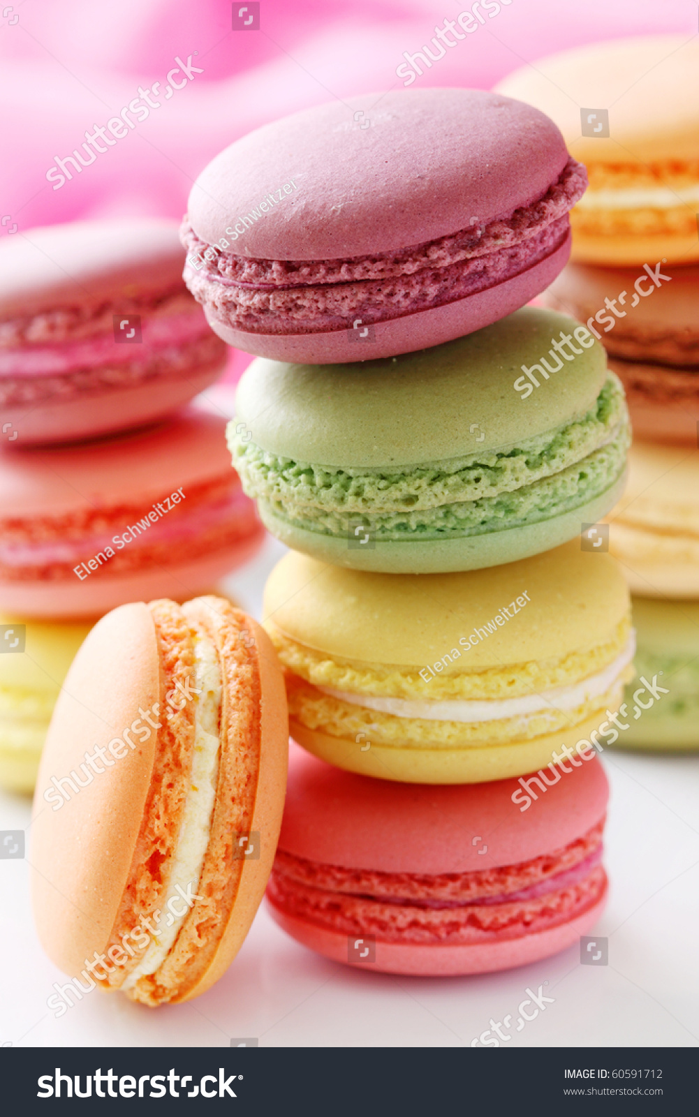 Colorful Macaroons Stock Photo 60591712 - Shutterstock
