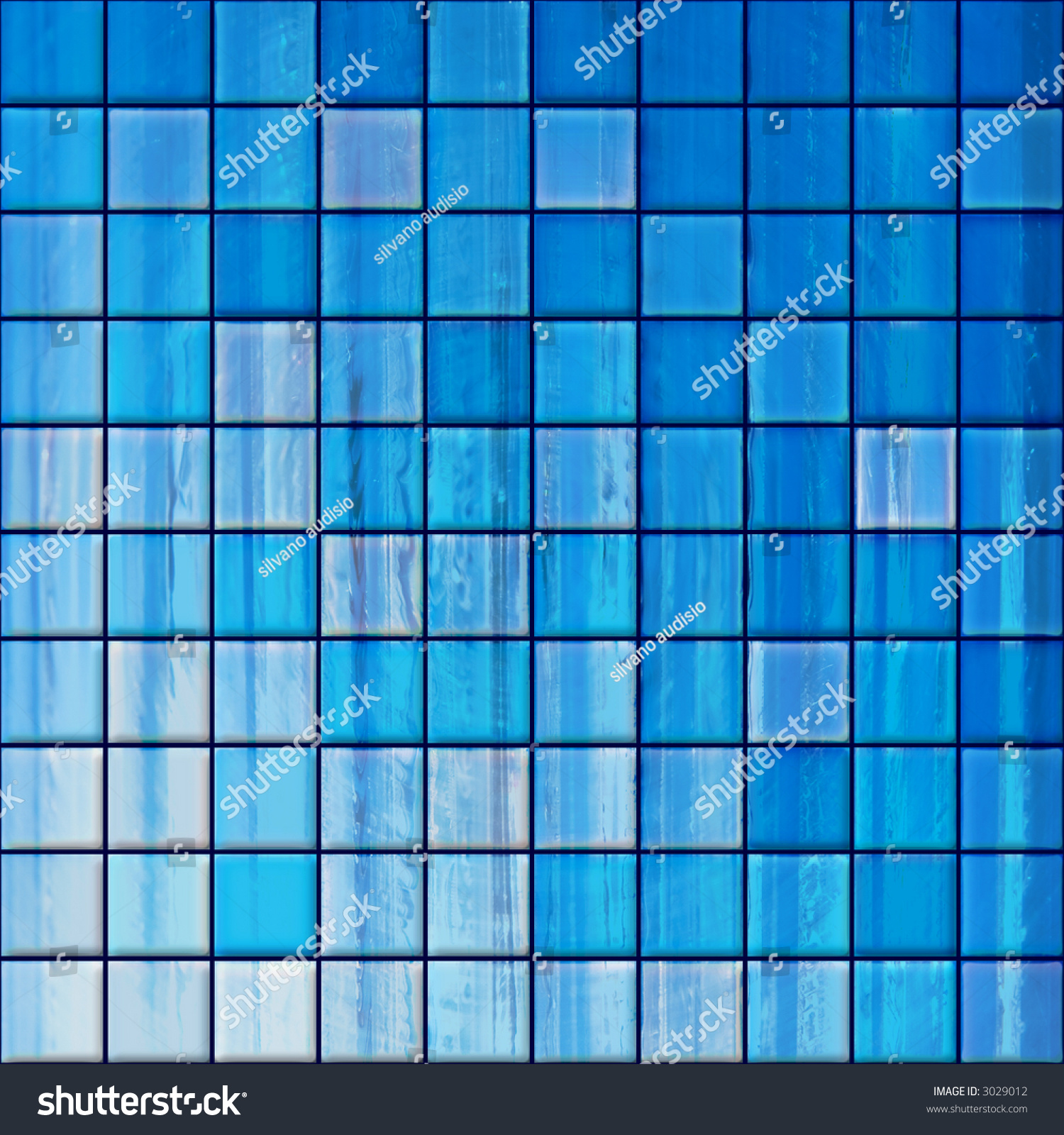 Colorful Modern Mosaic Tile In A Bathroom Stock Photo 3029012 ...