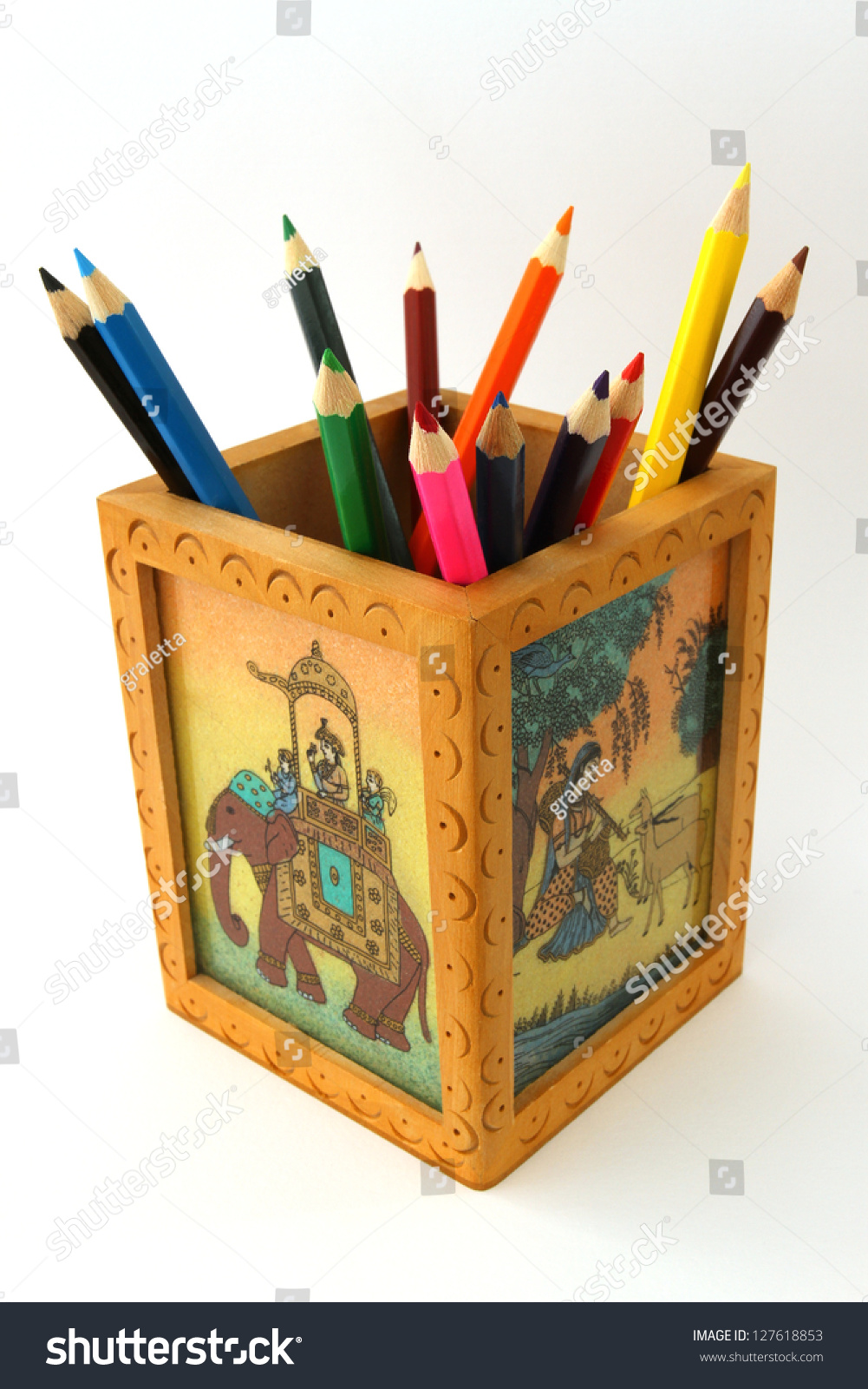 indian pencil box