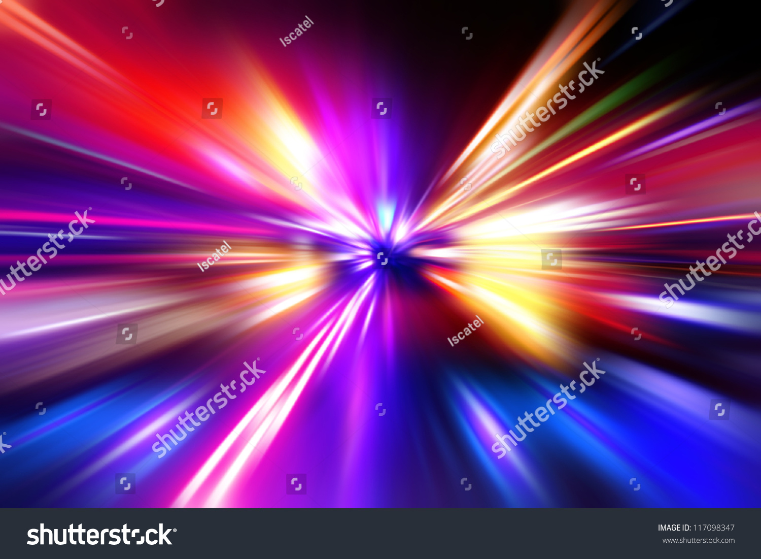 Colorful Radial Radiant Effect Stock Photo 117098347 : Shutterstock