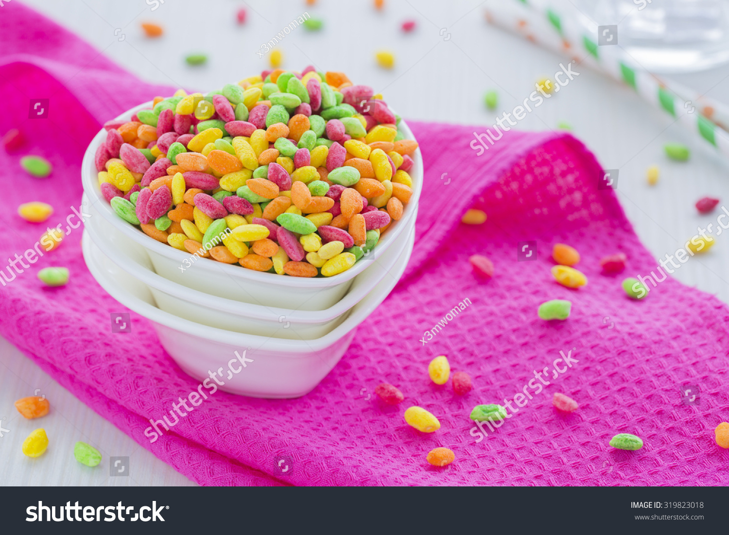 rice cereal with water