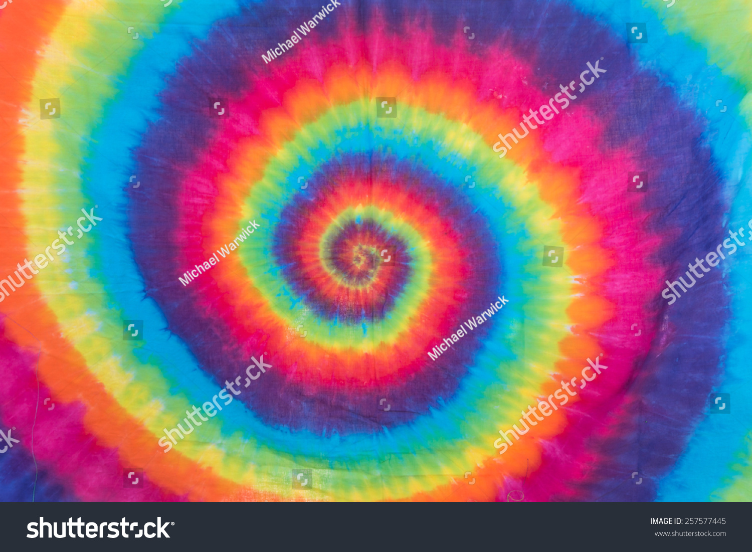 Colorful Tie Dye Swirl Design And Pattern Stock Photo 257577445 ...