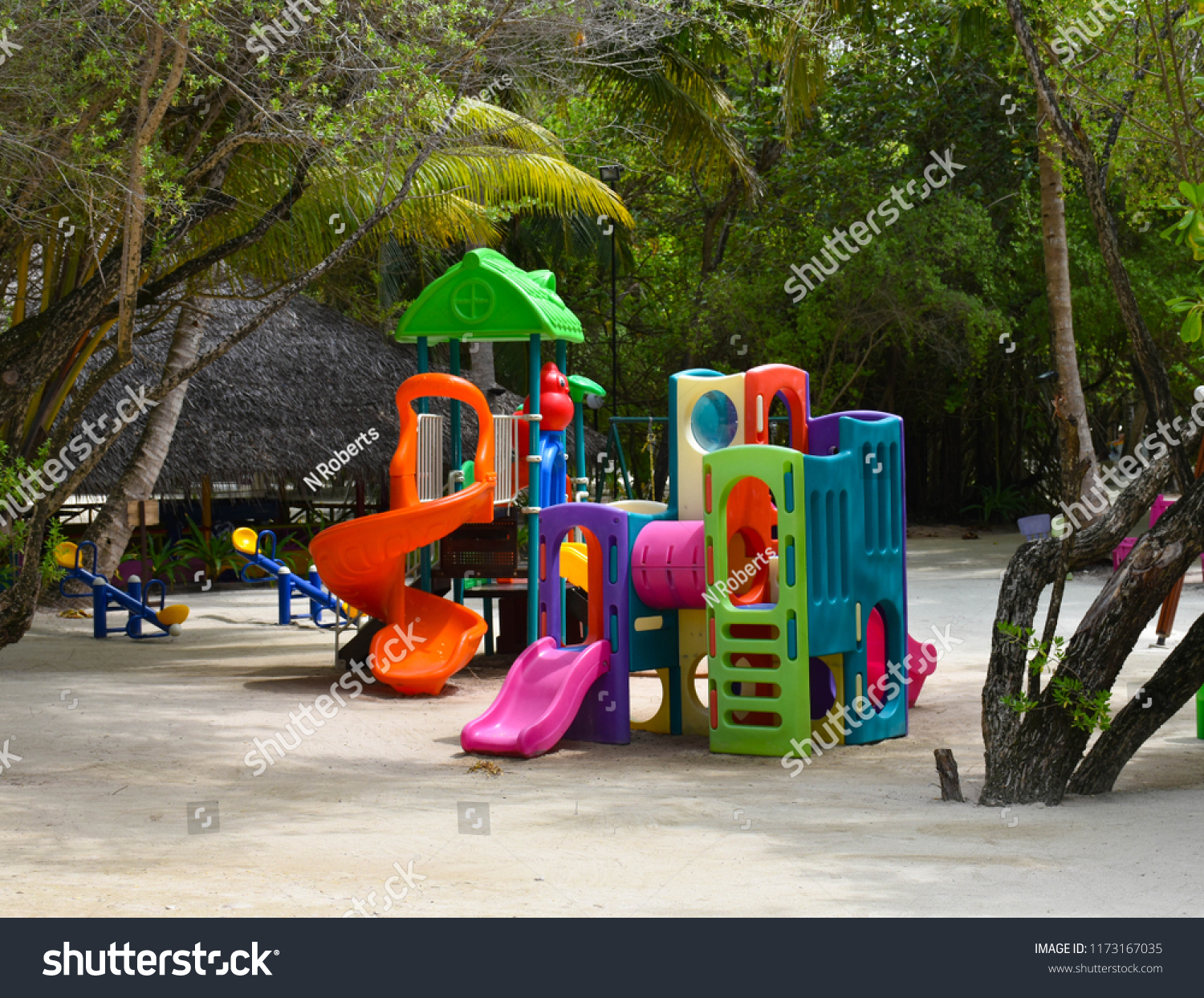 children's play climbing frames