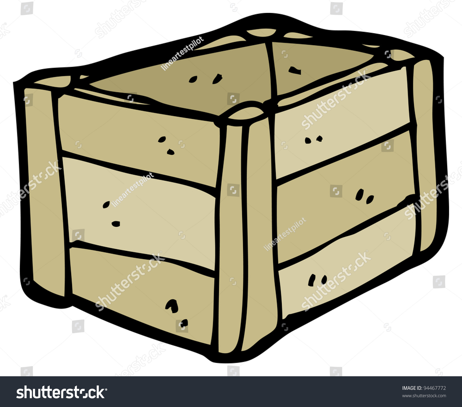 Compost Box Cartoon Stock Photo 94467772 : Shutterstock