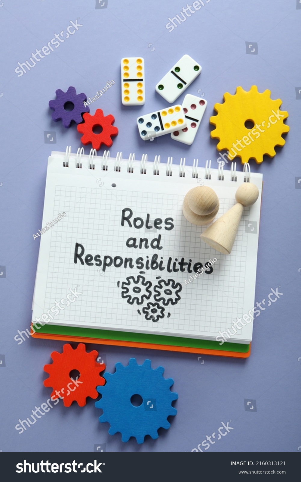 Concept Business Roles Responsibilities Business Concept Stock Photo ...