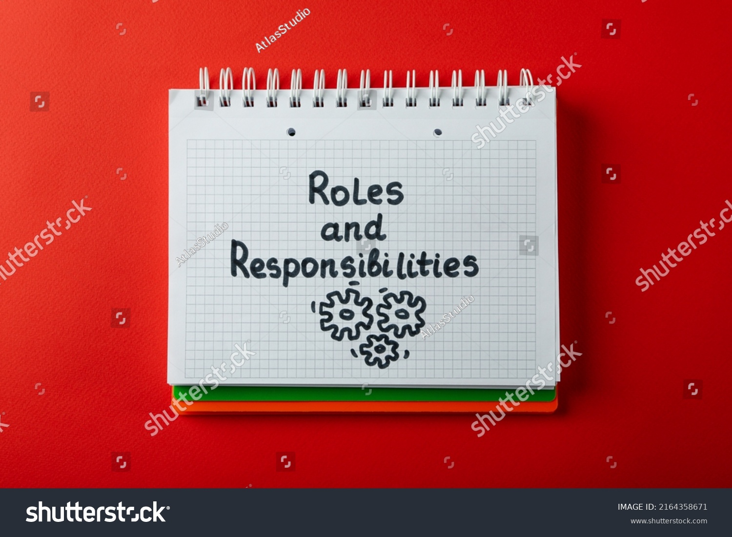 Concept Business Roles Responsibilities Business Concept Stock Photo ...