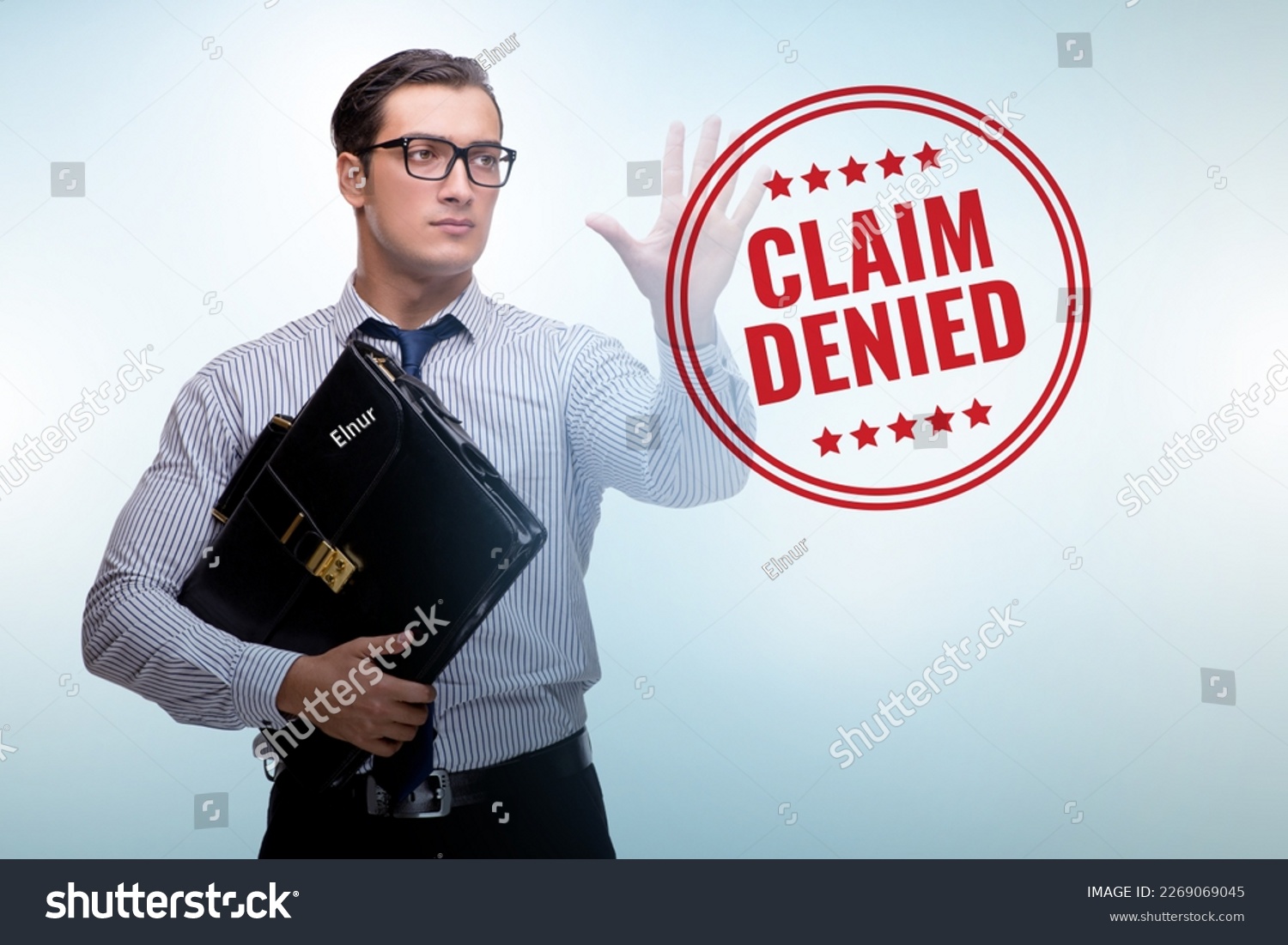  Coral Classic  Template Design Featuring Concept of Denying Medical Insurance