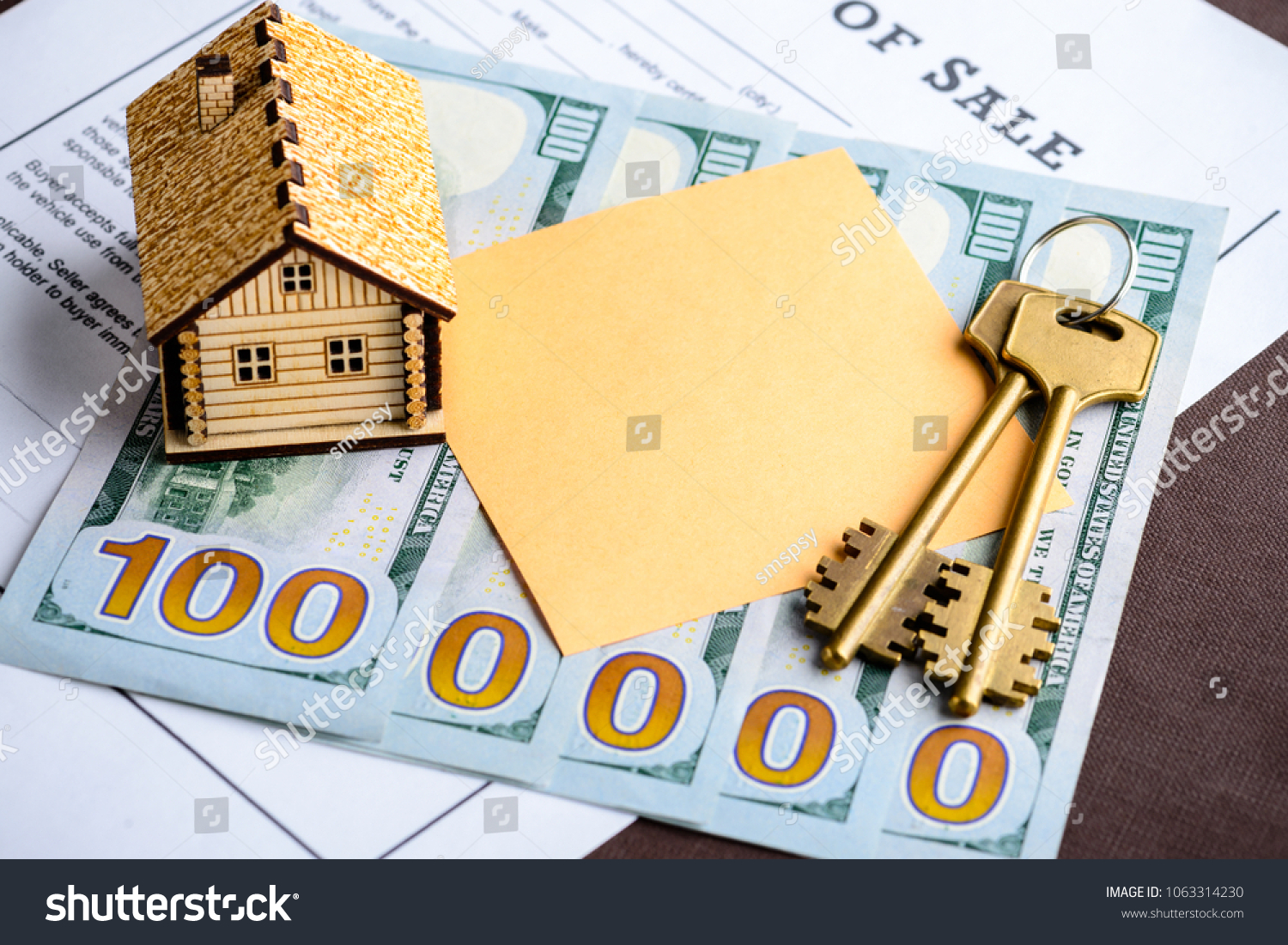 Concept Home Loan Credit Mock Little Stock Photo Edit Now