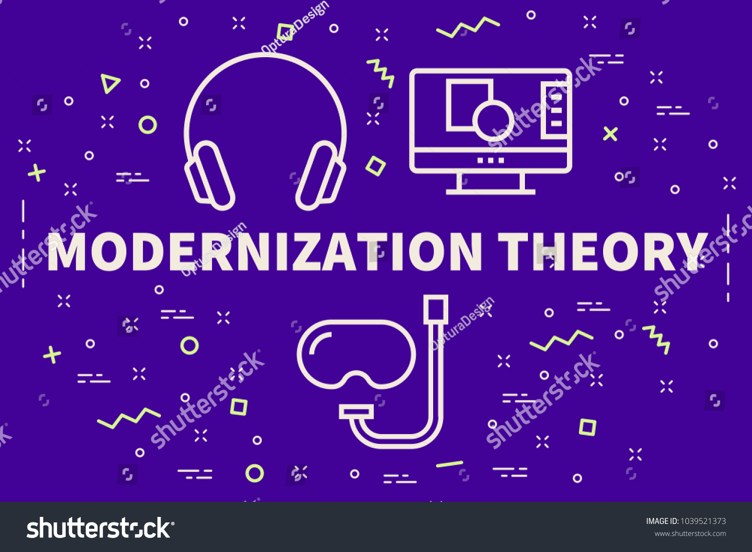 18 Modernization Theory Images Stock Photos Vectors Shutterstock   Stock Photo Conceptual Business Illustration With The Words Modernization Theory 1039521373 