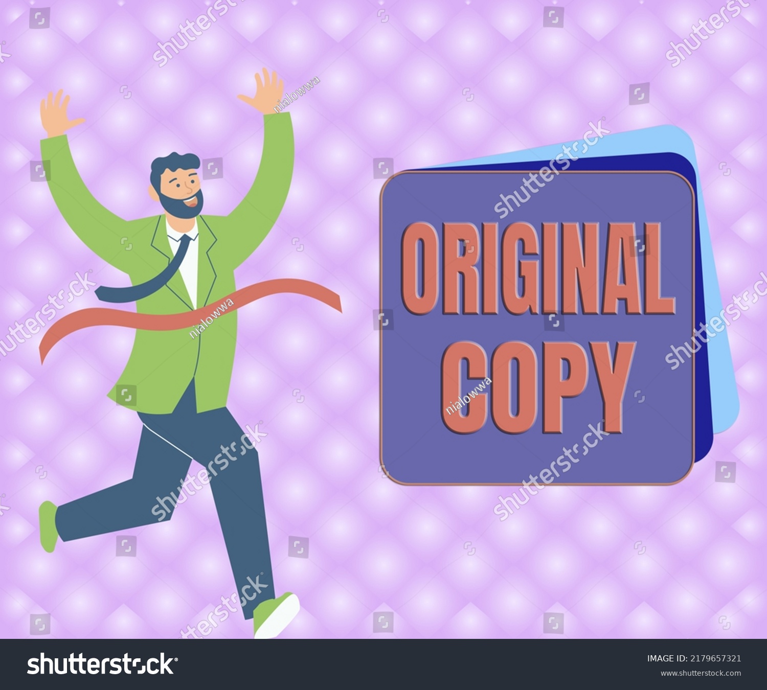 writing-displaying-text-original-copy-word-for-main-script-unprinted