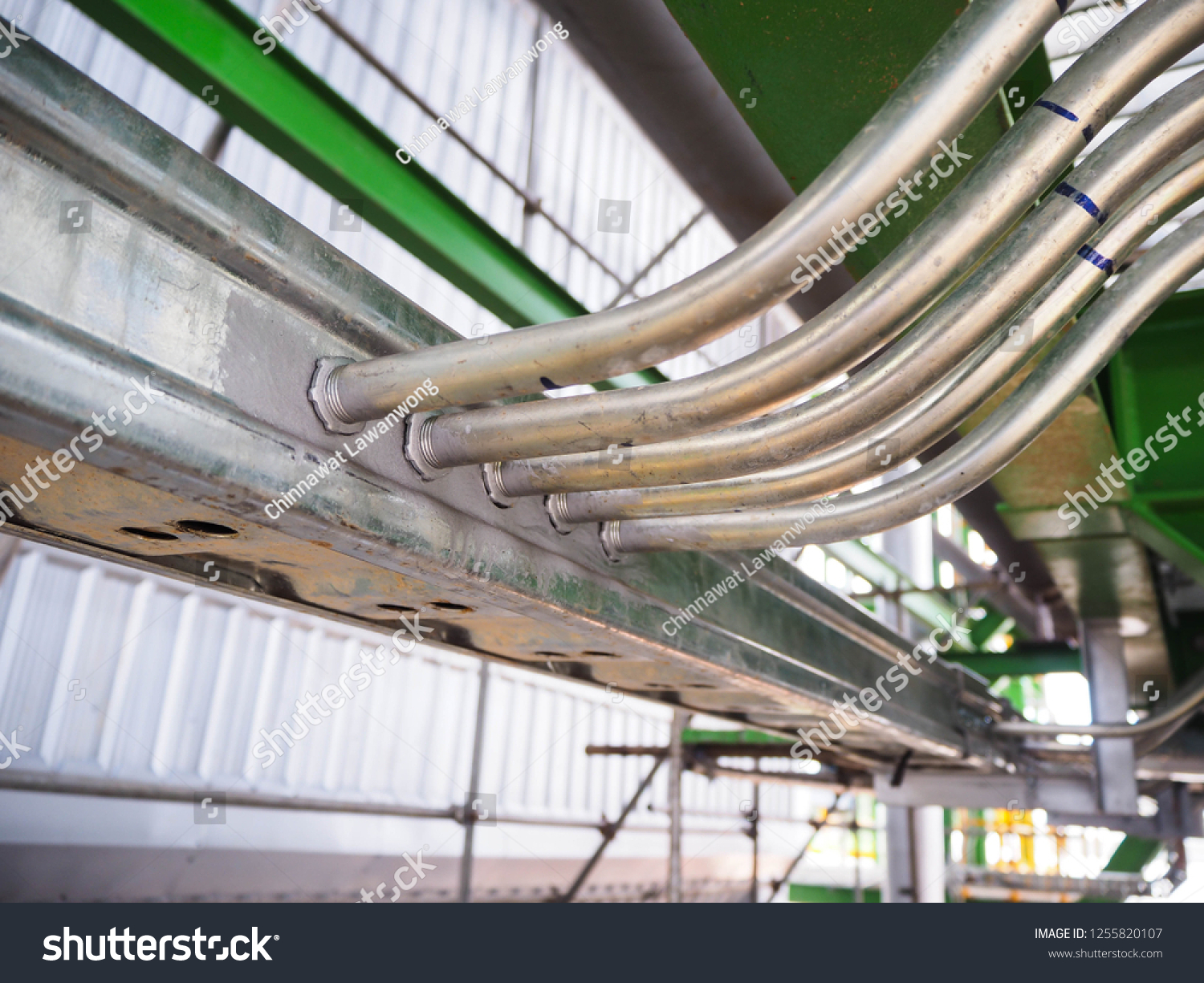 Conduit Cable Tray Power Plant Foto De Stock editar Ahora 1255820107 conduit-cable-tray-power-plant-foto-de-stock-editar-ahora-1255820107
