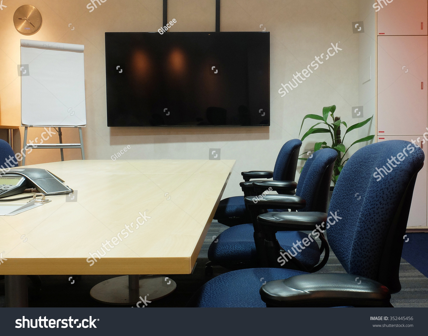 Conference Meeting Room Ceiling Led Lights Stock Image Download Now