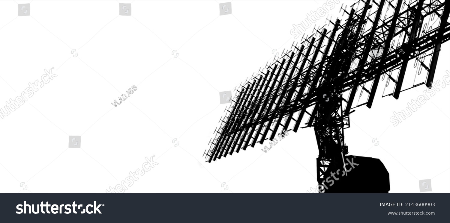 Contour Air Defense Radars Military Mobile Stock Photo 2143600903 ...