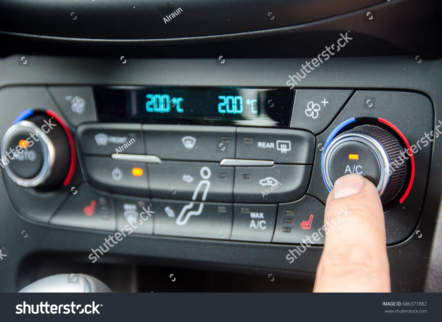 control panel car air conditioner dashboard stock photo edit now 686371882 https www shutterstock com image photo control panel car air conditioner dashboard 686371882