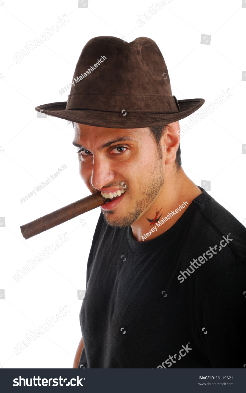 guy in a hat