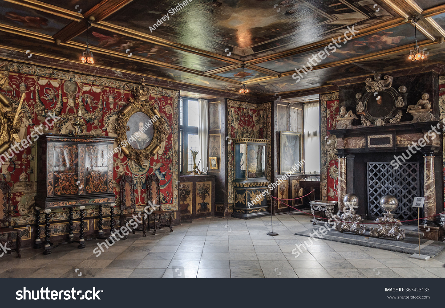 Copenhagen Denmark 2014 Jun 08 Interior Stock Photo 367423133 ...