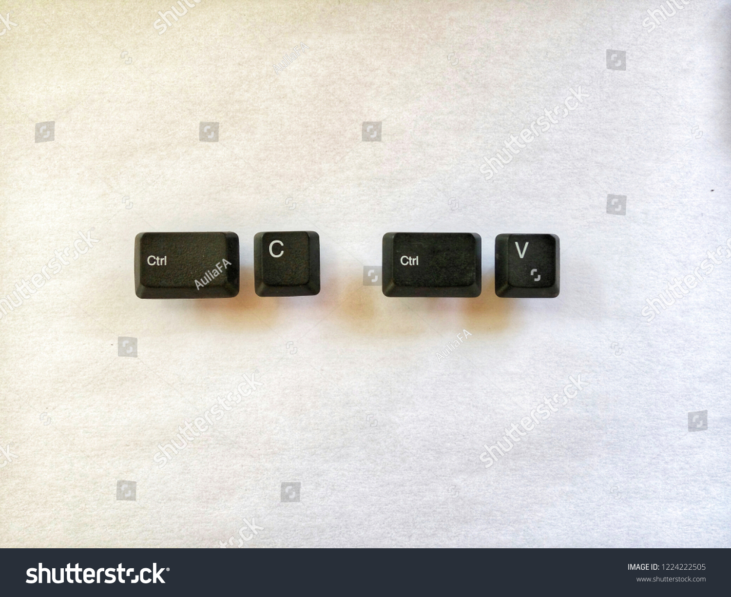 Copy Paste Ctrl C Ctrl V Stock Photo 1224222505 | Shutterstock