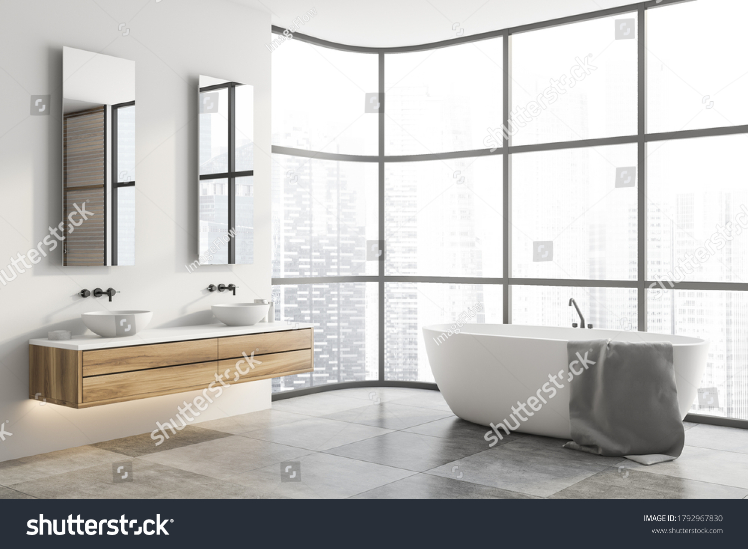 961 Double sink vanity Images, Stock Photos & Vectors | Shutterstock
