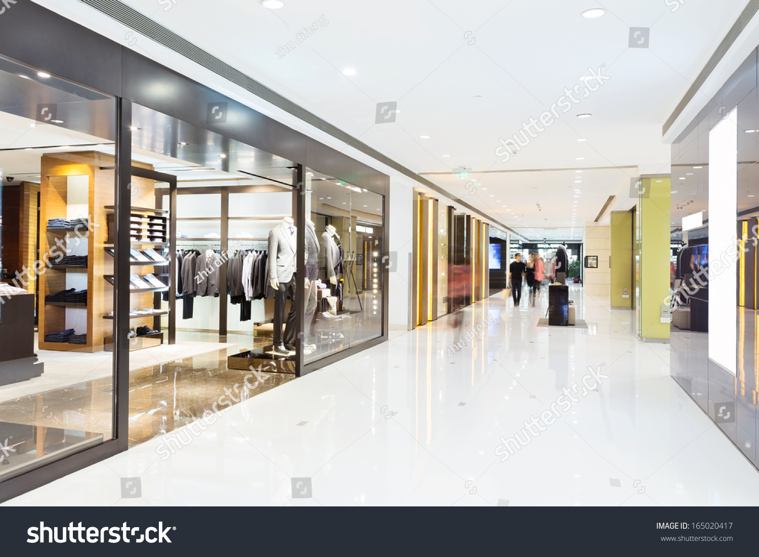 Corridor Modern Shop Stock Photo 165020417 - Shutterstock