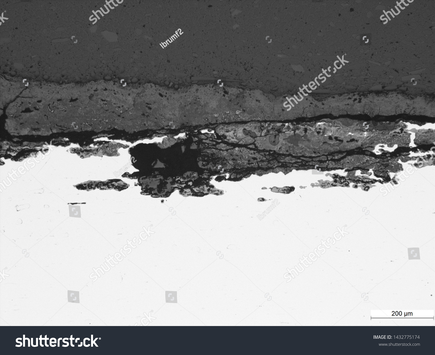 Corrosion Cracking 2 Carbon Steel Tubing Stock Photo (Edit Now) 1432775174