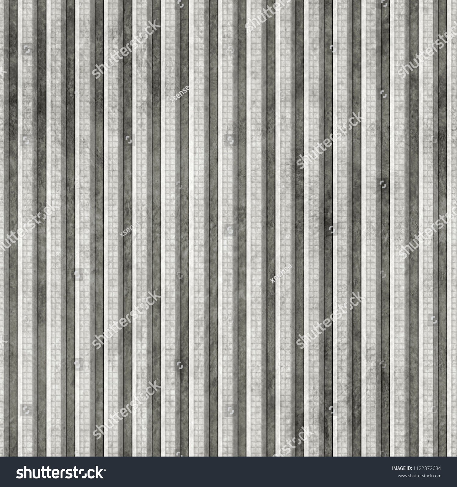 Corrugated Surface Metal Texture Backdrophighresolution Seamless Stock Illustration