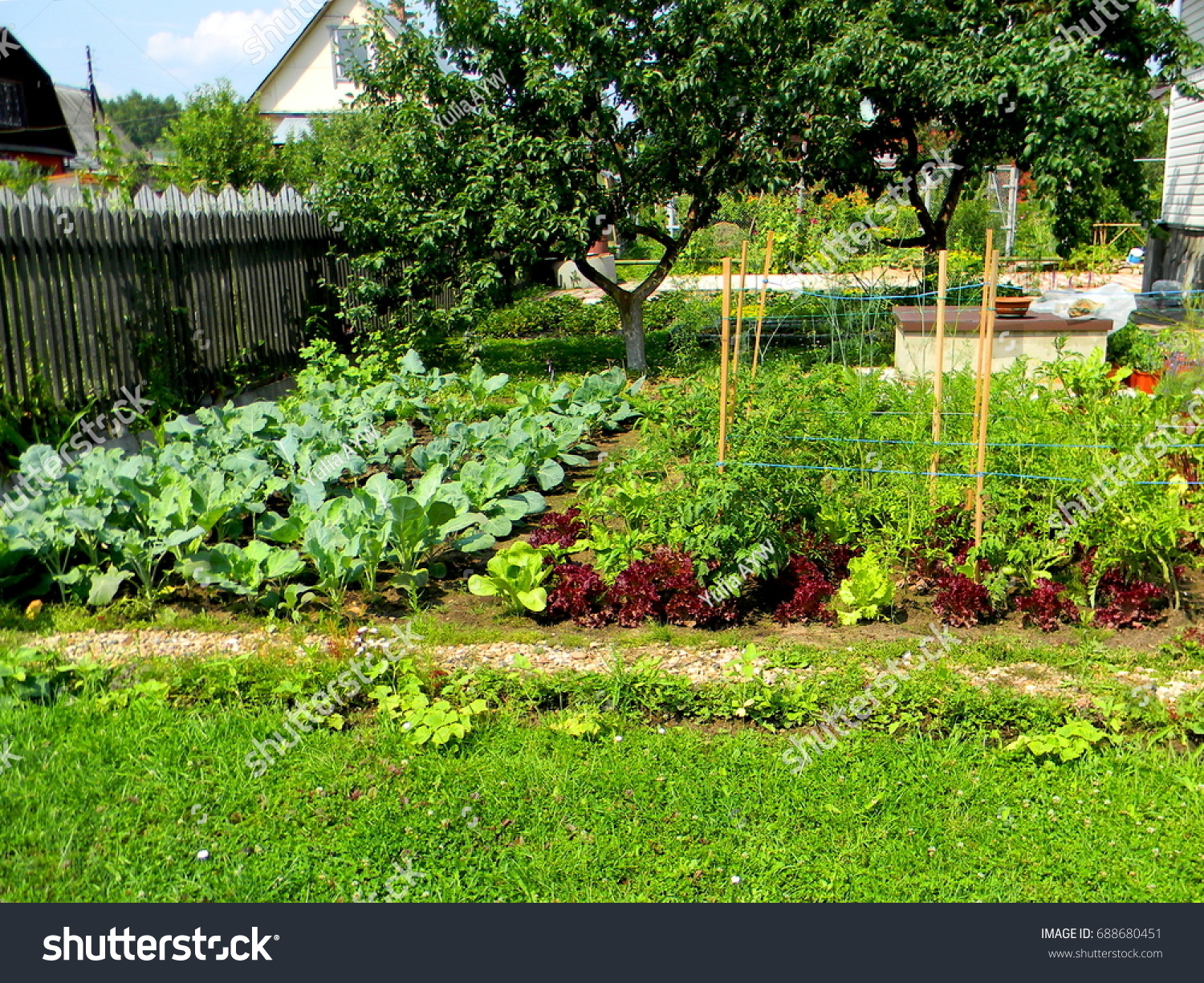 Do flower gardens in the country with their own hands Do flower gardens in the country with their own hands