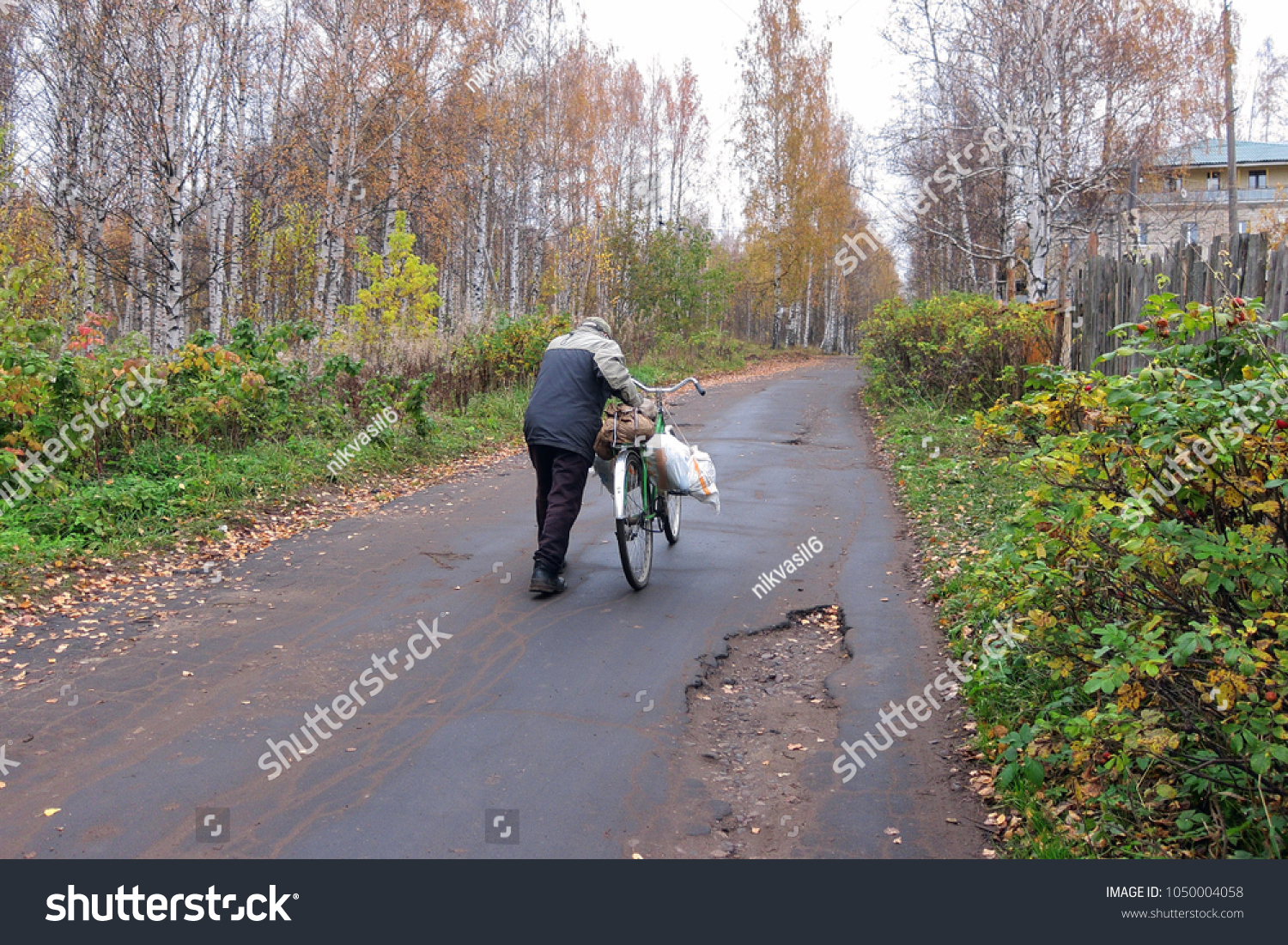 country road man bag