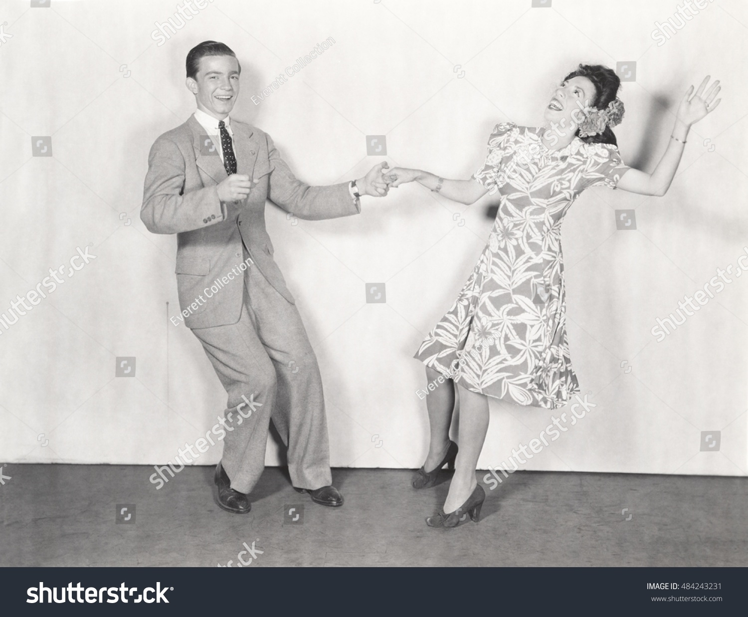 235 Couple dancing the jitterbug Images, Stock Photos & Vectors ...